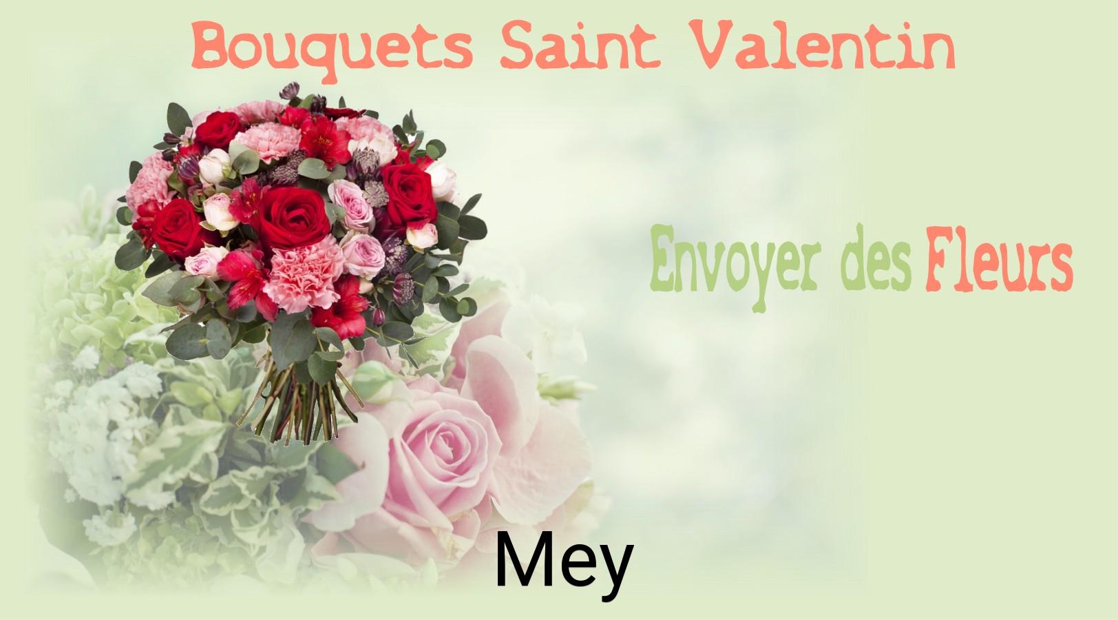 Roses de Saint-Valentin livrées à Mey